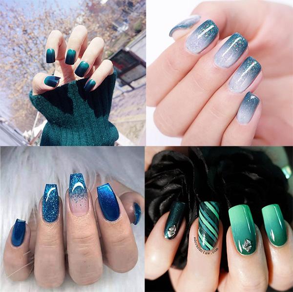 Nail ombre: Top 20 kiểu nail đẹp sang chảnh dẫn đầu xu hướng hiện nay-Làm Đẹp