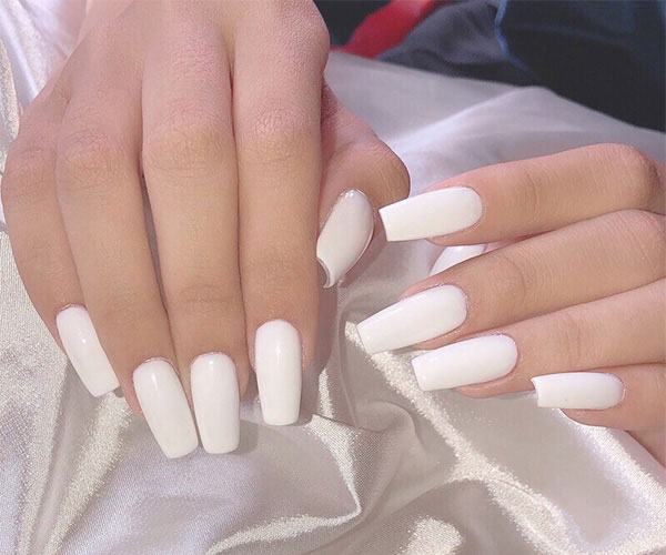 99 Mẫu Nail Màu Trắng: Đẹp Dịu Dàng Đơn Giản Cá Tính Nhất