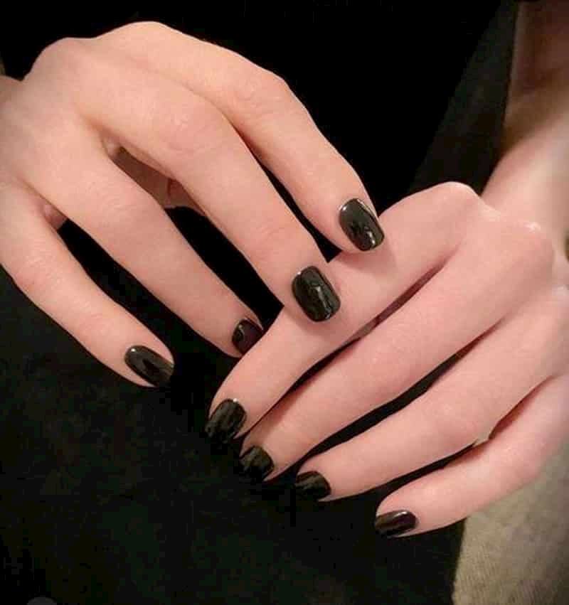 100+ Mẫu nail đen đẹp huyền bí sang chảnh