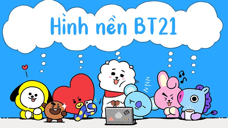 100+ Hình nền và ảnh BT21 dễ thương full HD cho máy tính và điện thoại