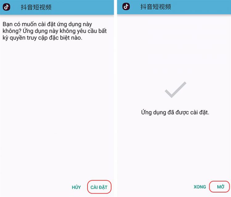 Tại sao tai Douyin không thể chuyển sang Android 4