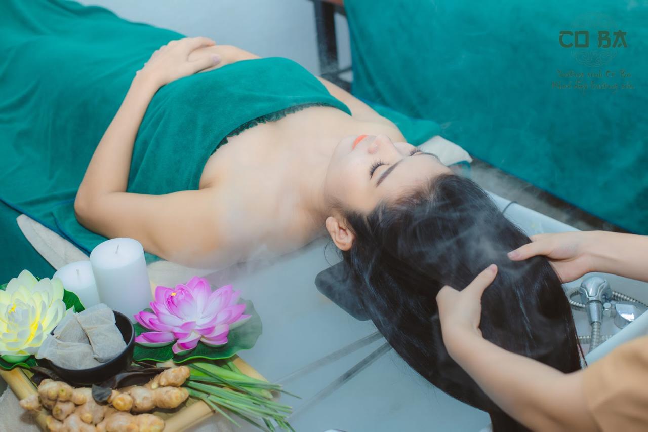 Dịch vụ gội đầu dưỡng chất chuẩn Tàu 100% - Cô Ba Spa