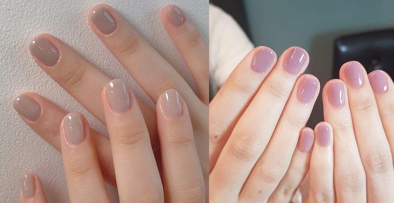 Màu nude và hồng pastel nhẹ nhàng luôn là sự lựa chọn yêu thích của các cô gái