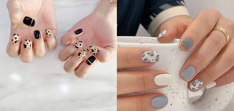 Mẫu nail “bò sữa” hot dạo gần đây vẫn chưa có dấu hiệu hạ nhiệt