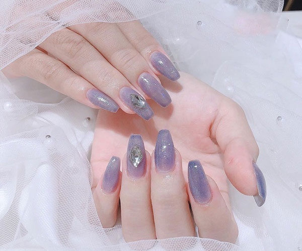 Top 15 mẫu nail đính đá được yêu thích nhất - Ảnh 15