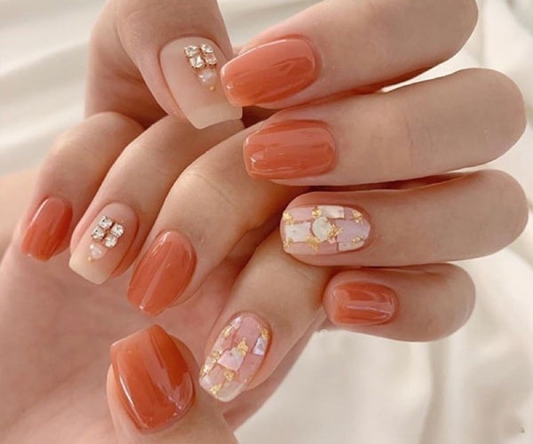 Top 15 mẫu nail đính đá được yêu thích nhất - Ảnh 8