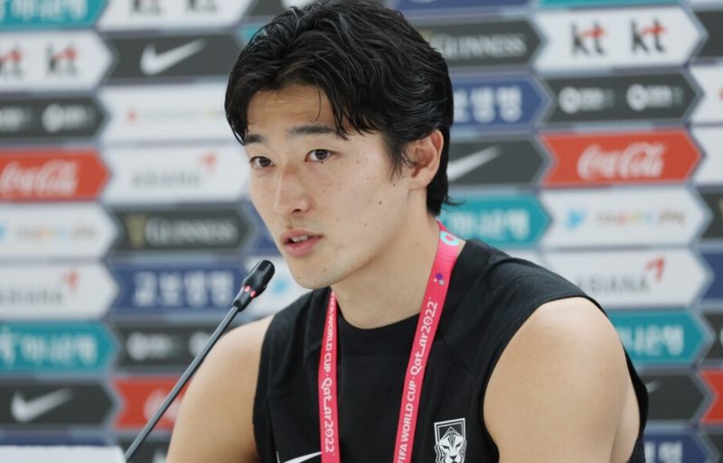 Cho Gue-sung trong màu áo đội tuyển Hàn Quốc