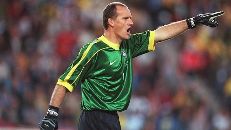 Claudio Taffarel là lựa chọn hàng đầu trong đội hình Brazil huyền thoại Đội hình Brazil huyền thoại trong lịch sử bóng đá thế giới