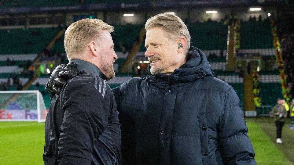 Our roles have reversed' - Peter Schmeichel enjoying football life through his son - BBC Sport
